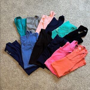 Colorful women’s/juniors tanks